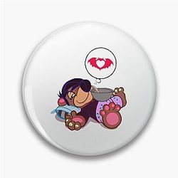Clandestine Pete Bear Pin