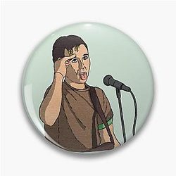Pete Wentz Salute Pin