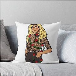 Pete Wentz Tour Throw Pillow