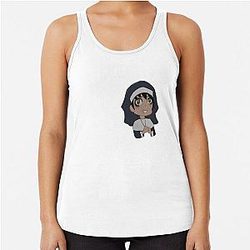 Pete Wentz nun chibi Racerback Tank