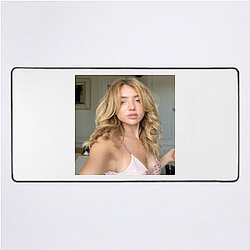 Silver Screen Goddess Peyton List Mouse Pads