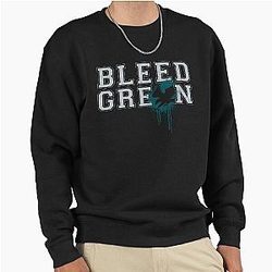 Bleed Green Philadelphia Eagles Football Sweatshirt