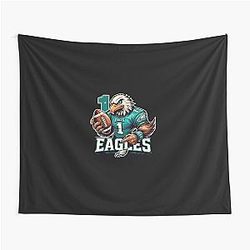Graphic Philadelphia Football Eagles Fan Tapestry