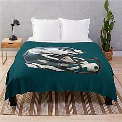 Helmet Philadelphia Throw Blanket