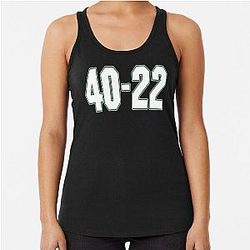 Philadelphia Eagles 40-22 Racerback Tank Top
