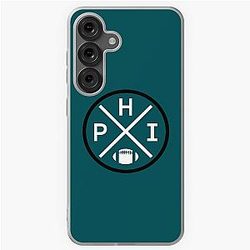 Retro Philadelphia Football Emblem Vintage PHI Samsung Galaxy Soft Case