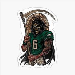 Vintage Philadelphia Eagles Helmet Sticker