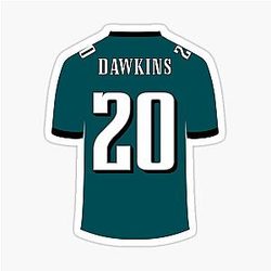 Brian Dawkins Philadelphia Eagles Sticker