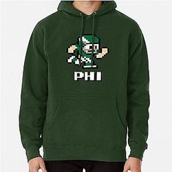 Philadelphia Eagles Tecmo Super Bowl Football Hoodie