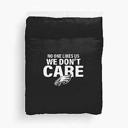 Graphic Philadelphia Football Eagles Fan Duvet Cover
