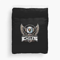 Graphic Philadelphia Eagles Fan Duvet Cover