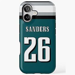Miles Sanders Philadelphia Eagles iPhone Case