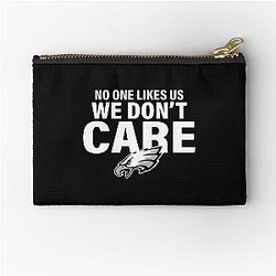 Graphic Philadelphia Football Eagles Fan Zipper Pouch