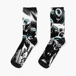 Philadelphia Eagles Team Inspired Design Socks