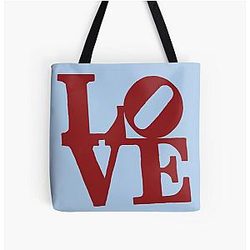 Philadelphia Love Sign Tote Bag