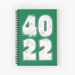 Philadelphia Eagles vintage Spiral Notebook