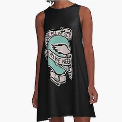 Philadelphia Eagles A Line Dress