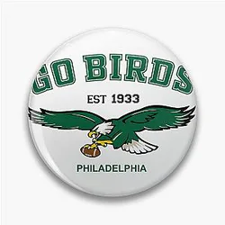 Art Philadelphia Eagles Pin