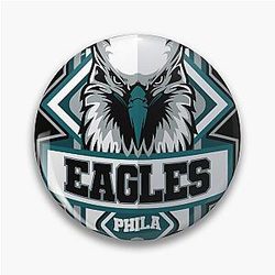Art Philadelphia Eagles Pin