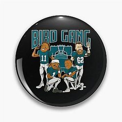 BIRD GANG PHILADELPHIA EAGLES SUPER BOWL CHAMPIONS 2023 Pin