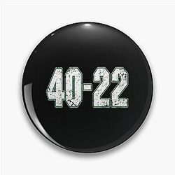 Graphic Philadelphia Eagles Fan Pin