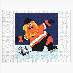 Gritty Philadelphia Flyers Puzzle