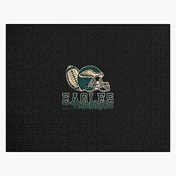 Graphic Philadelphia Eagles Fan Jigsaw Puzzle