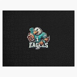 Graphic Philadelphia Eagles Fan Jigsaw Puzzle