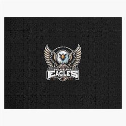 Graphic Philadelphia Eagles Fan Jigsaw Puzzle