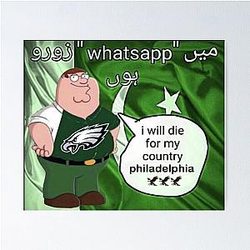 I Will Die for My Country Philadelphia Eagles Poster