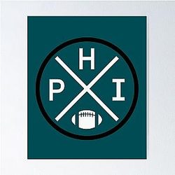 Retro Philadelphia Football Vintage Poster