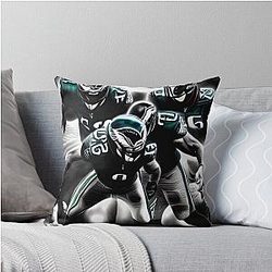 Philadelphia Eagles Team Inspired Design Throw Pillow