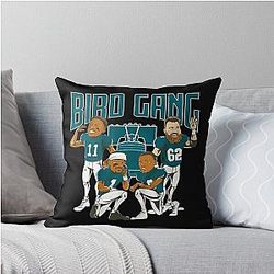 BIRD PHILADELPHIA EAGLES SUPER BOWL CHAMPIONS 2023 THROW PILLOW