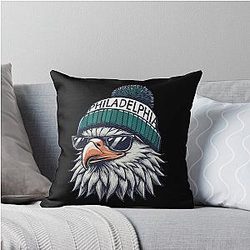 Philadelphia Eagles Throw Pillow