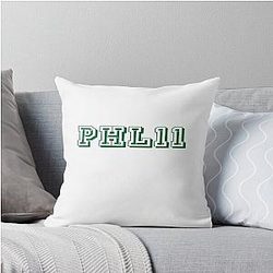 PHL11 - Philadelphia 11 Logo Throw Pillow