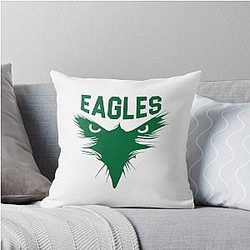 Philadelphia Eagles Vintage Football Fans Throw Pillow