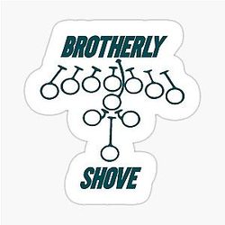 Philadelphia Eagles' Brotherly Love Sticker