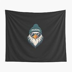 Graphic Philadelphia Football For Eagles Fan Wall Tapestry