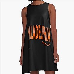 Art Philadelphia Flyers A-Line Dress