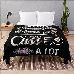 Art Philadelphia Flyers Throw Blanket
