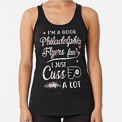 Art Philadelphia Flyers Racerback Tank Top