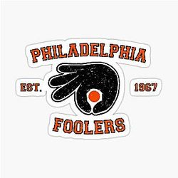 Art Philadelphia Flyers Sticker