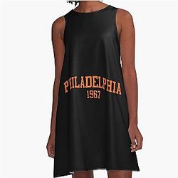 Art Philadelphia Flyers A-Line Dress