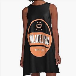 Art - Philadelphia Flyers A Line Dress