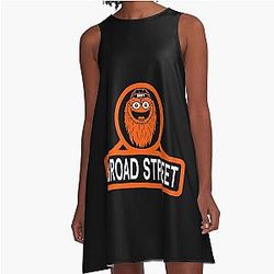 Art and Philadelphia Flyers A-Line Dress