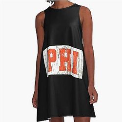 Art in Philadelphia Flyers A-Line Dress
