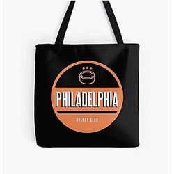 Art Philadelphia Flyers All Over Print Tote Bag