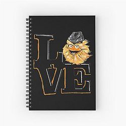 Art Philadelphia Flyers Spiral Notebook
