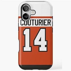 Philadelphia Flyers Sean Couturier Home Jersey iPhone Tough Case