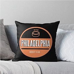 Art Philadelphia Flyers Throw Pillow